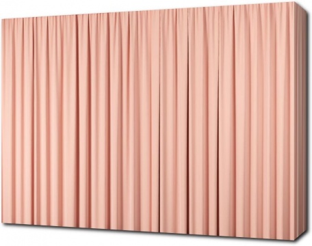 Розовые плотные шторы