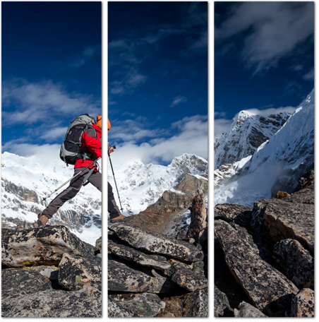 Восхождение в Гималаях