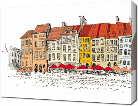 Набросок старого города