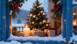 Картина на Новый год: как выбрать подарок и декор для дома в 2026 году