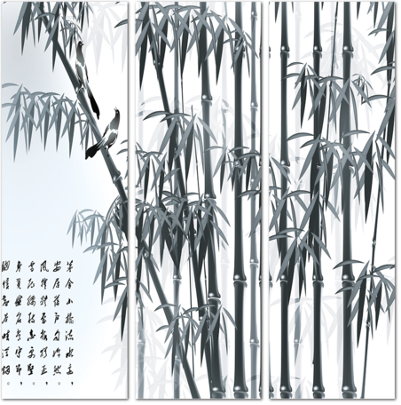 Бамбуковые стебли