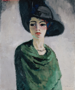 Кес Ван Донген - Женщина в черной шляпе