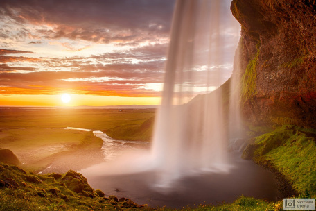 Водопадов Исландии