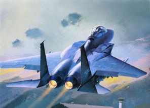 Взлет F-15K