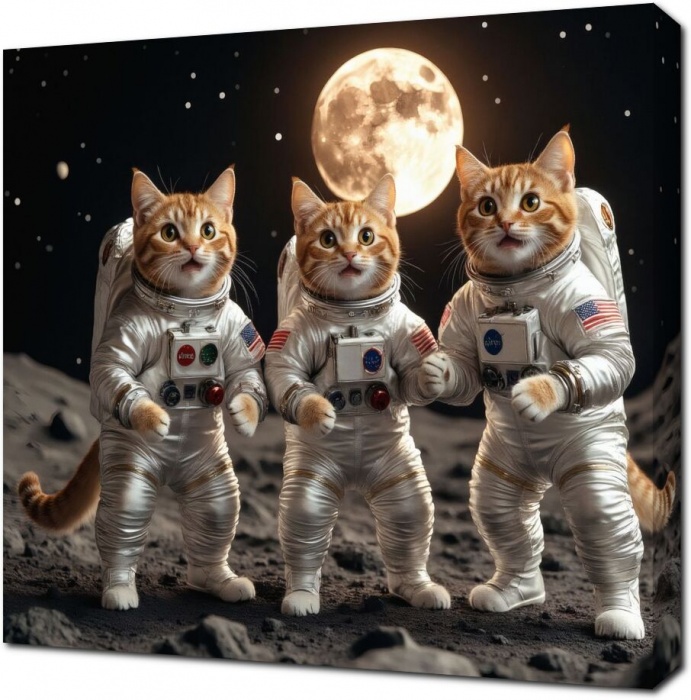 Коты-космонавты