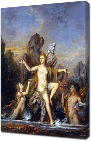 Гюстав Моро — Венера, рожденная из морской пены