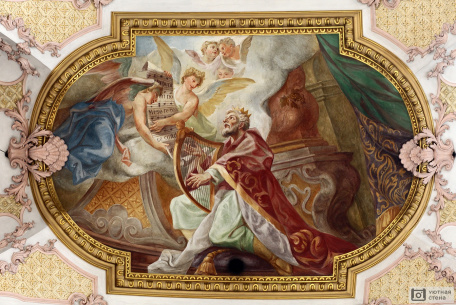 Потолочное изображение церкви Святого Петра