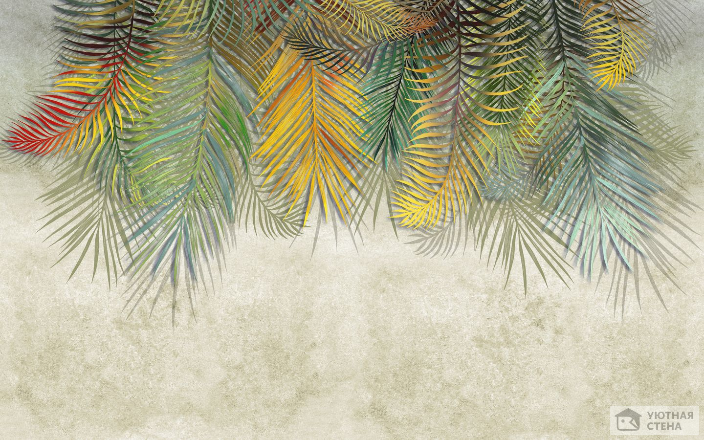 Сказочные тропические листья