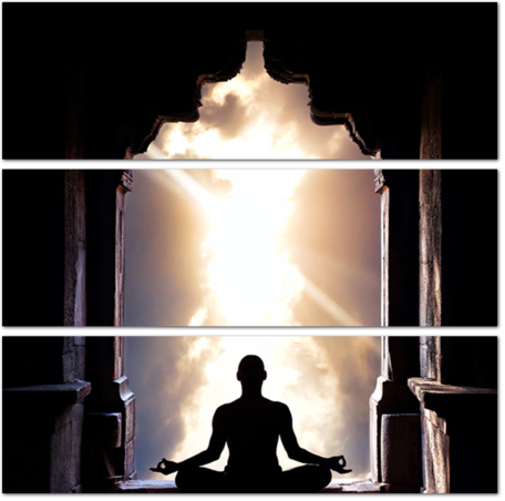 Медитации в позе лотоса