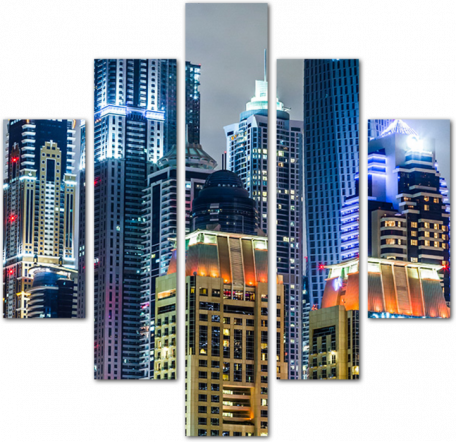 Современные небоскребы Дубай
