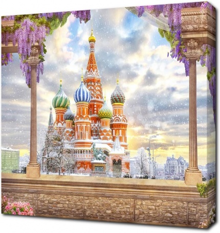 Фантастический балкон в Москве