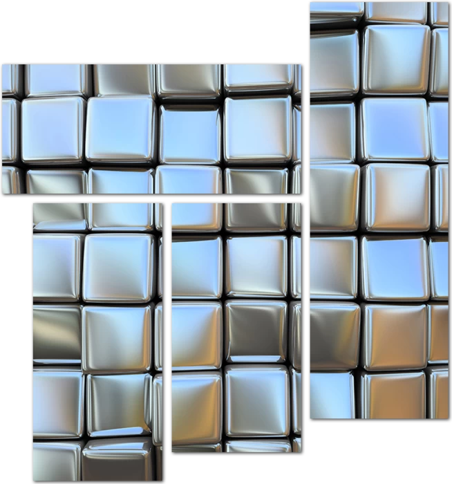 Стеклянная мозаика 3D