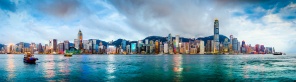 Панорама Гонконга. Китай