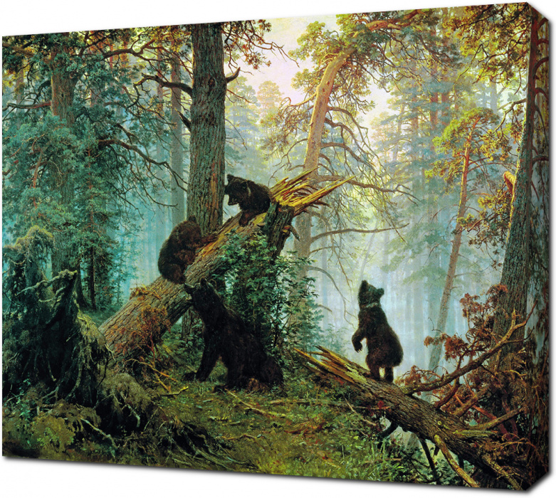 Рассказ по картине шишкина утро в сосновом лесу 2 класс по русскому языку