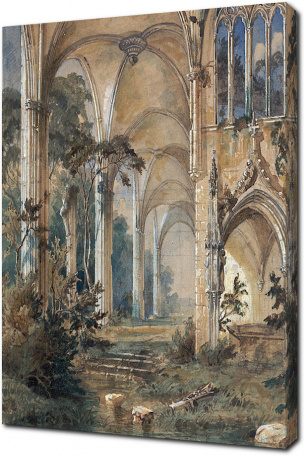 Карл Блехен — Руины готической церкви