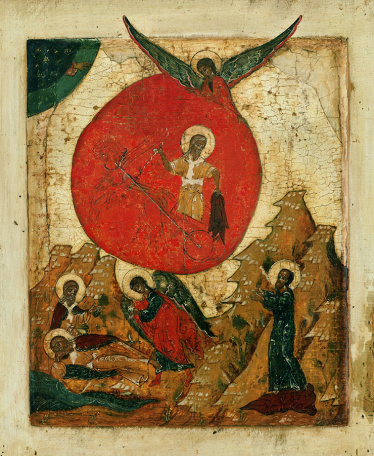 Огненное восхождение пророка Илии, ок.1560 г.