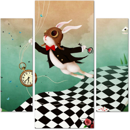 Парящий кролик - Алиса в Стране чудес