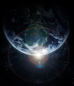 Планета Земля, вид из космоса