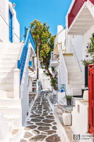 Улочка старого города Греции