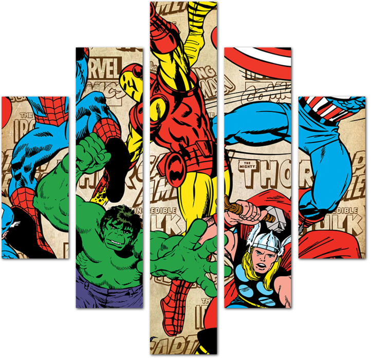 Супергерои комиксов Марвел