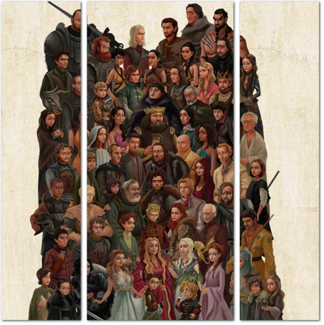 Коллекция персонажей Игры престолов