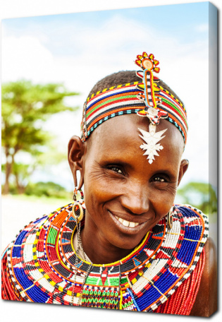 Портрет африканской женщины