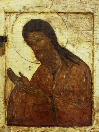 Св. Иоанн Предтеча, Деисусный чин, ок.1550 г.