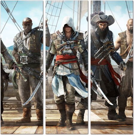 Пираты из игры Ассасин Крид
