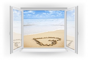 Окно с видом на пляж