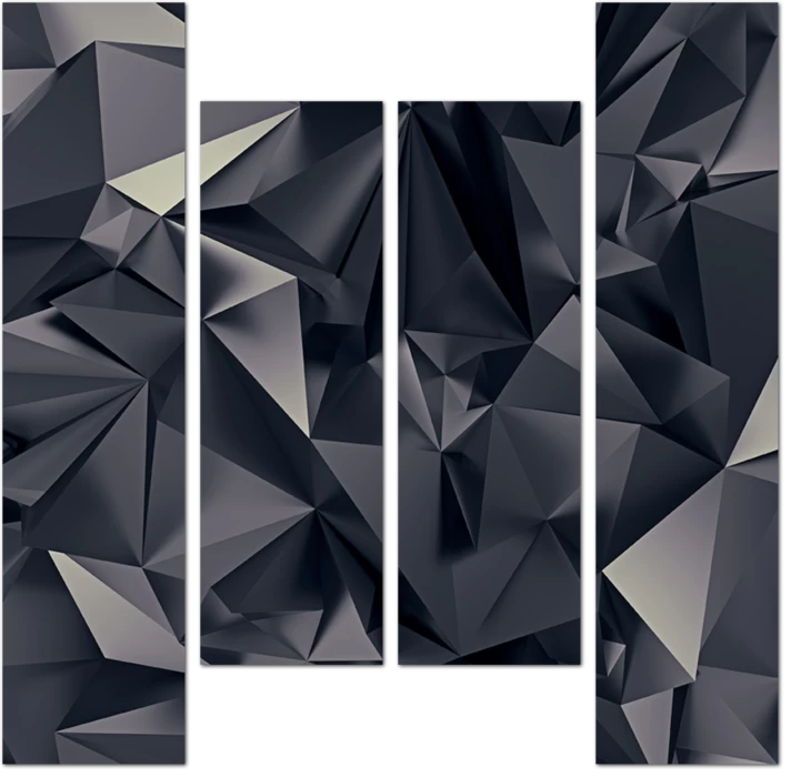Изломанная 3D поверхность