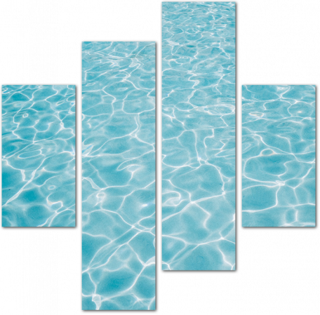 Блики воды в бассейне