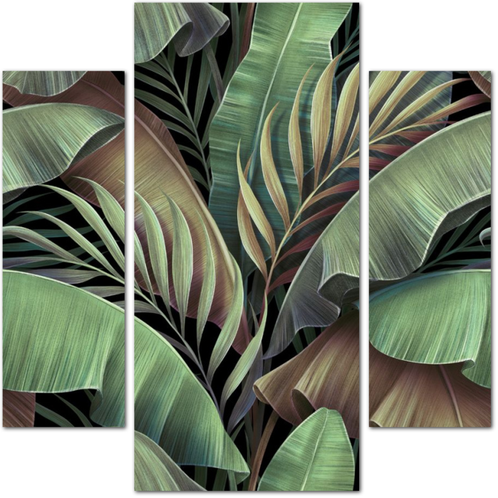 Бесподобные банановые и пальмовые листья