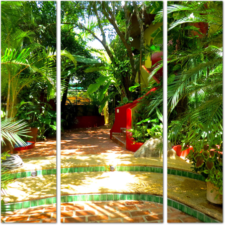 Тропический дворик