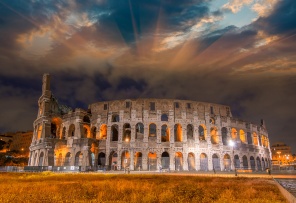 Развалины, Колизей, Италия