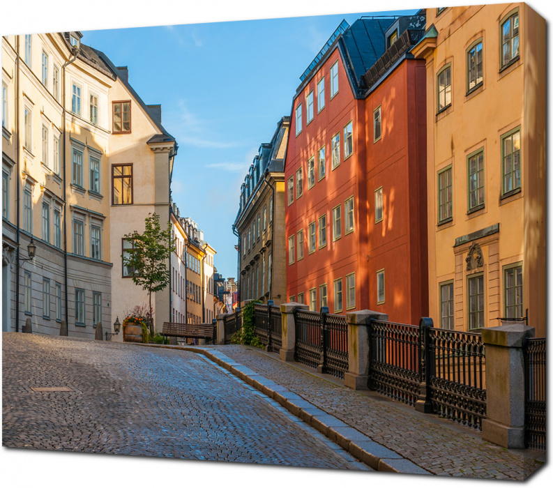 Улица старого города в Стокгольме