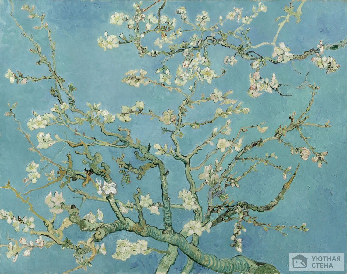 Ван Гог. Цветущие ветки миндаля