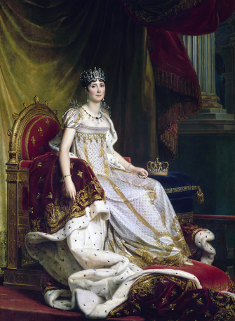 Франсуа Жерар - Портрет императрицы Жозефины в коронационном платье