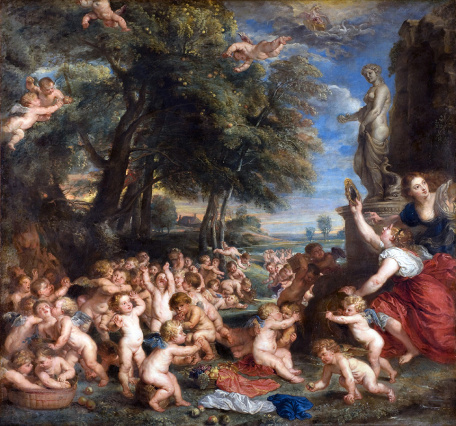 Питер Пауль Рубенс —Поклонение Венере, Венера, Богиня
