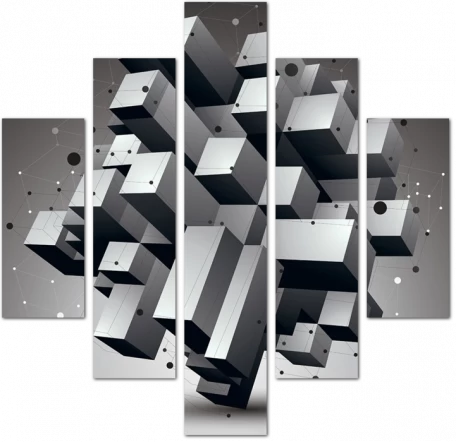 Абстрактная конструкция 3D