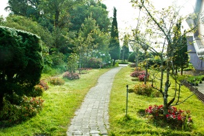 Прогулка в саду