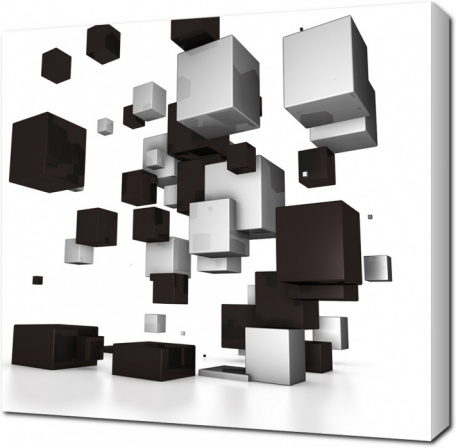 Парящие кубы 3D