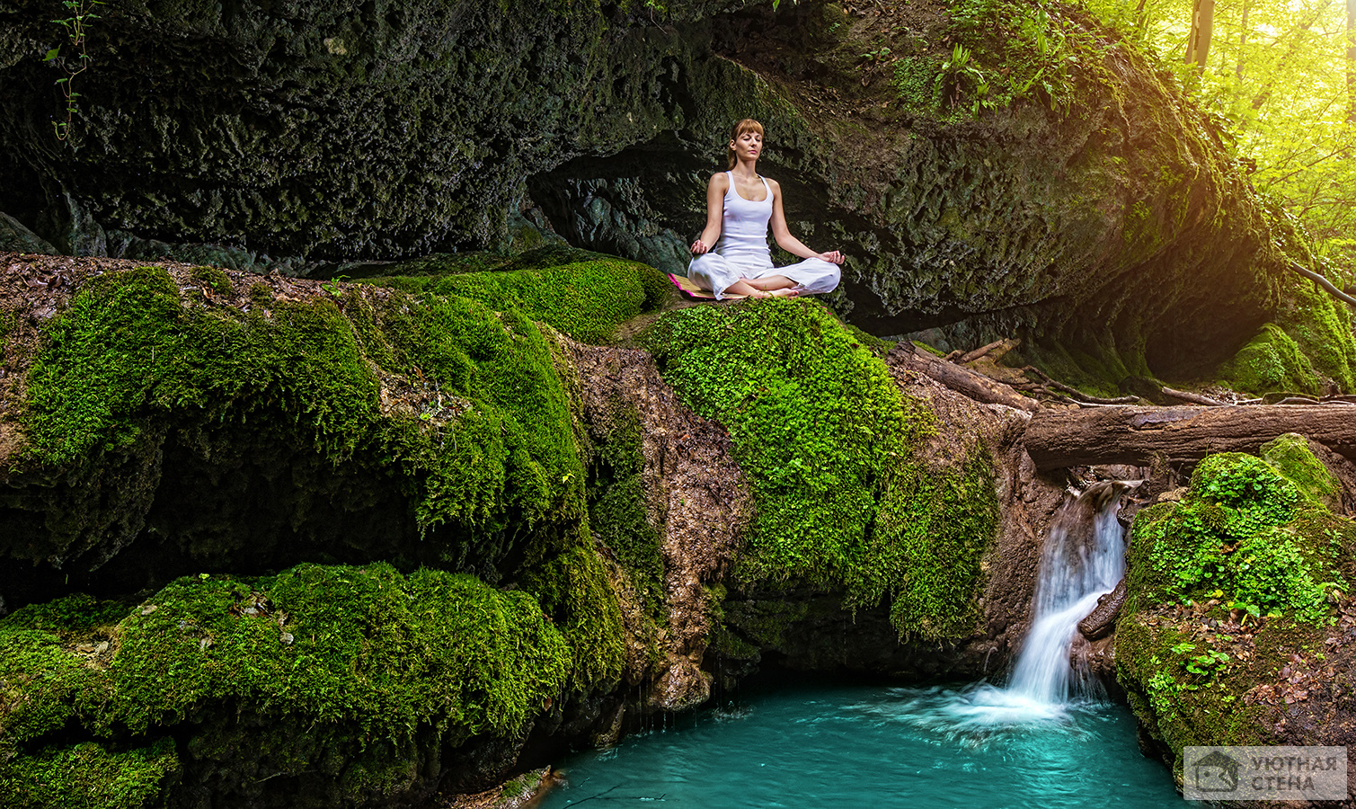 Медитация у водопада