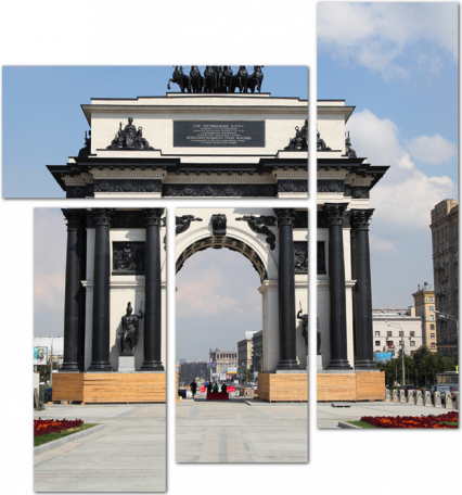 Кутузовский проспект, Триумфальная арка, Москва