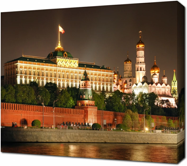 Кремль, набережная, Москва