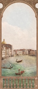 Вид с балкона на Венецию