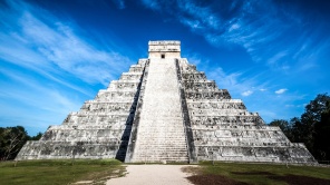 Пирамида Майя, в Чичен-Ица, Мексика