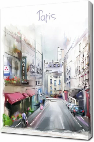 Париж в стиле арт