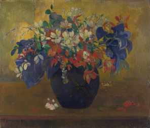 Поль Гоген - Ваза с цветами