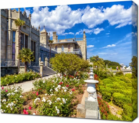 Роскошные сады Воронцовского замка