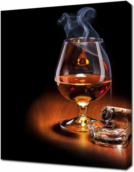 Виски и дым от сигары